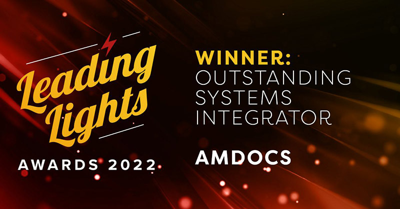 Amdocs wins Light Reading’s Leading Light award for Outstanding Systems Integrator